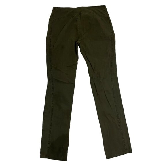 40% off! Sundance women’s pants 29 US 8 green canvas side zip cargo style low ri - Picture 4 of 6